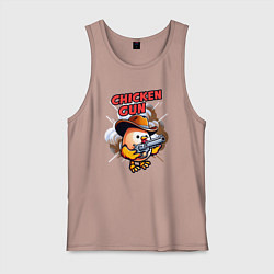 Мужская майка Chicken Gun - chicken