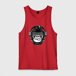 Мужская майка Music gorilla