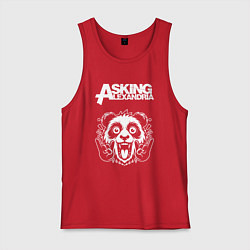 Мужская майка Asking Alexandria rock panda
