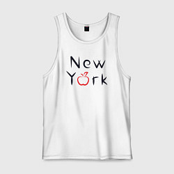 Мужская майка New York apple