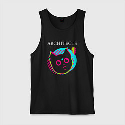 Мужская майка Architects rock star cat