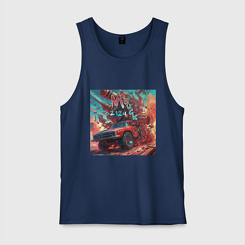 Мужская майка M Truck 2124 / Тёмно-синий – фото 1