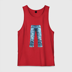 Мужская майка Джинсы штаны jeans