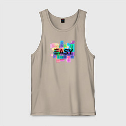 Мужская майка Разноцветный тетрис