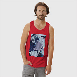 Майка мужская хлопок Ванитас целитель, цвет: красный — фото 2