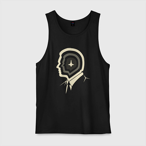 Мужская майка Дикаприо - Начало / Черный – фото 1