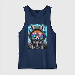Мужская майка Urban fox - ai art