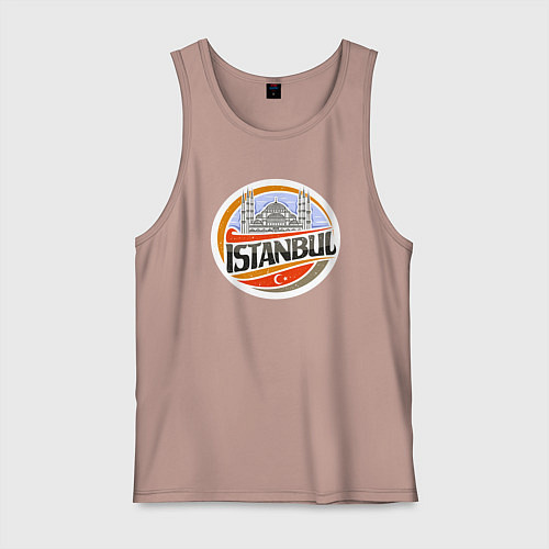 Мужская майка Istanbul / Пыльно-розовый – фото 1