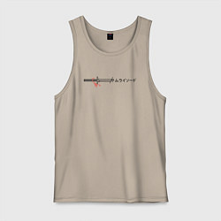 Мужская майка Катана самурая - японский стиль