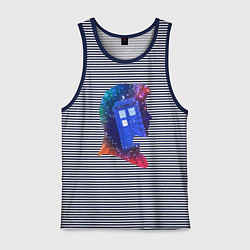 Мужская майка Tardis and doctor