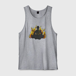 Мужская майка Fire yoga