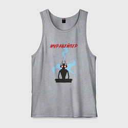 Майка мужская хлопок Муравейпер, цвет: меланж