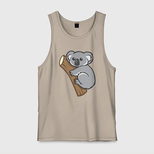 Мужская майка Koala / Миндальный – фото 1