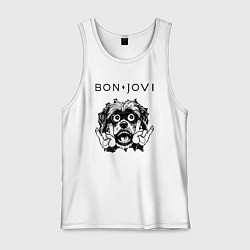 Мужская майка Bon Jovi - rock dog