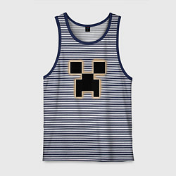 Мужская майка Логотип игры Майнкрафт