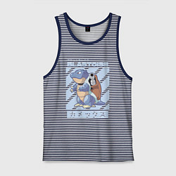 Мужская майка Покемоны Бластойз Blastoise