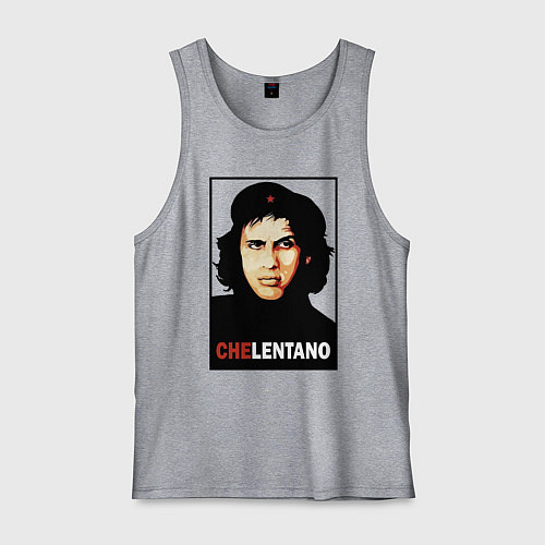Мужская майка Che guevara - Chelentano / Меланж – фото 1