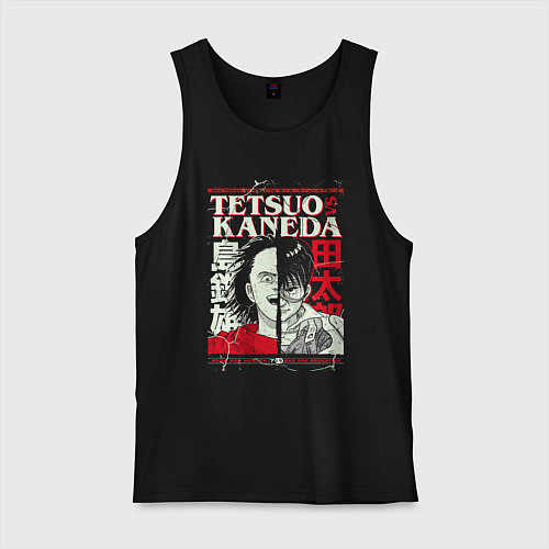 Мужская майка Акира Тетсуо Канеда / Черный – фото 1