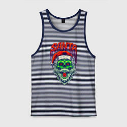 Мужская майка Dead zombie Santa