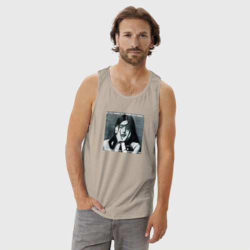 Мужская майка Hwang Yeji / Миндальный – фото 3