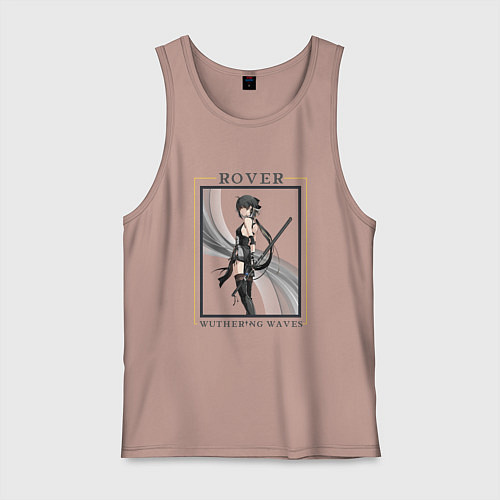 Мужская майка Rover Female / Пыльно-розовый – фото 1