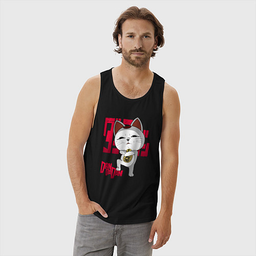 Мужская майка Турбо бабка / Черный – фото 3