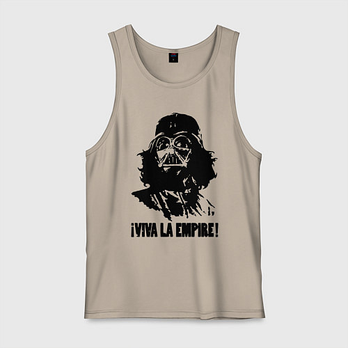 Мужская майка Vader - viva la empire / Миндальный – фото 1