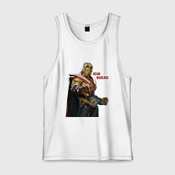 Майка мужская хлопок Adam Warlock, цвет: белый