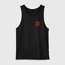 Майка мужская хлопок Символика Велеса, цвет: черный