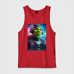 Мужская майка Cool Shrek - cyberpunk