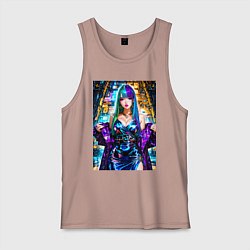 Мужская майка Девушка поп идол