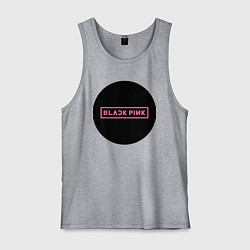 Мужская майка Blackpink logotype - group of South Korea