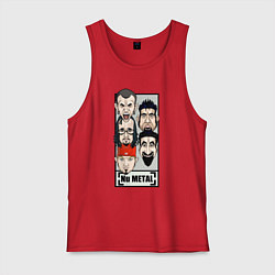 Майка мужская хлопок Ego, цвет: красный