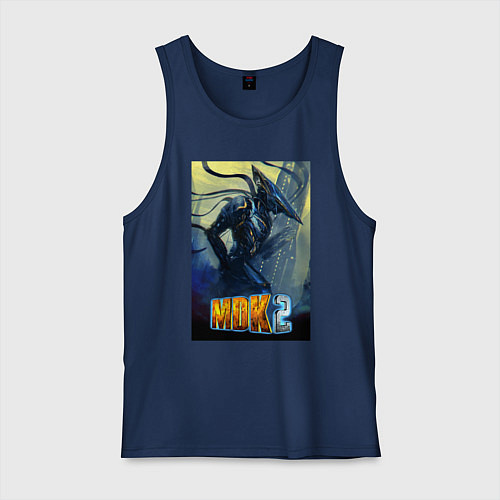 Мужская майка MDK - Kurt / Тёмно-синий – фото 1