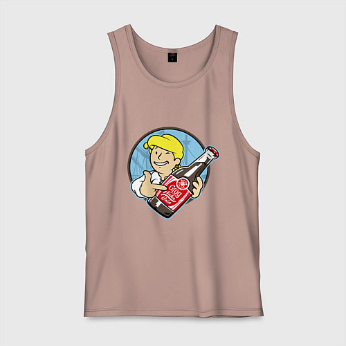 Мужская майка Vault Guybrush / Пыльно-розовый – фото 1