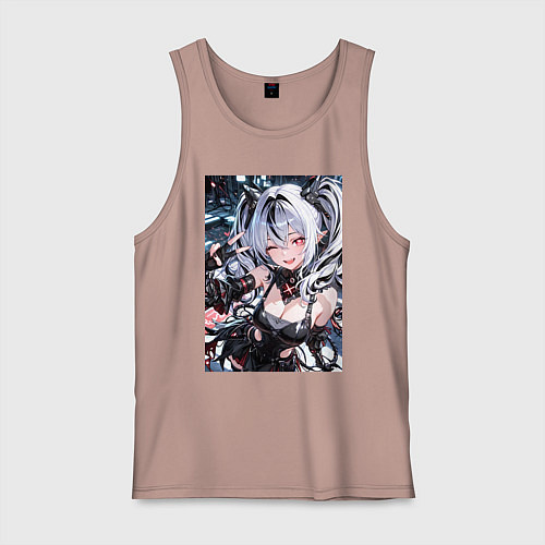 Мужская майка Jetavie Punishing Gray Raven / Пыльно-розовый – фото 1