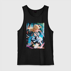 Мужская майка Марин Китагава косплей Асуны Юки