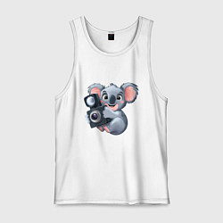 Мужская майка Коала фотограф