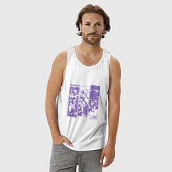 Майка мужская хлопок Amphoreus Women, цвет: белый — фото 2