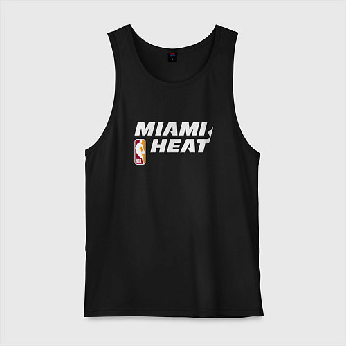 Мужская майка Майами Хит - НБА баскетбол / Черный – фото 1