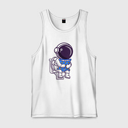 Мужская майка Космонавт заснул