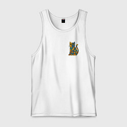 Мужская майка Кубистический мур