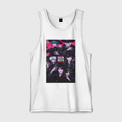 Майка мужская хлопок Saja Boys, цвет: белый