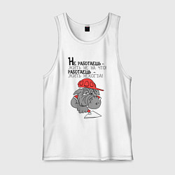 Мужская майка Рабочий строитель