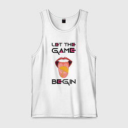 Мужская майка Пусть начнётся игра