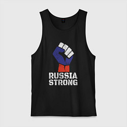 Мужская майка Россия сильная
