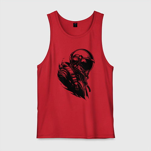 Мужская майка Эпичный авиатор / Красный – фото 1