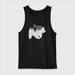 Мужская майка Bear papa