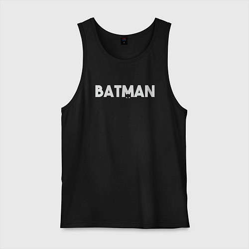 Мужская майка Batman style / Черный – фото 1