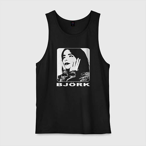 Мужская майка Bjork / Черный – фото 1